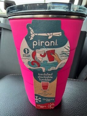 Pirani Insulated Stackable Tumbler - Pink
